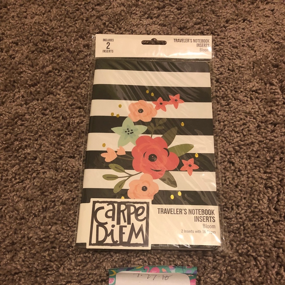 NWT 2pk Carpe Diem standard TN insert